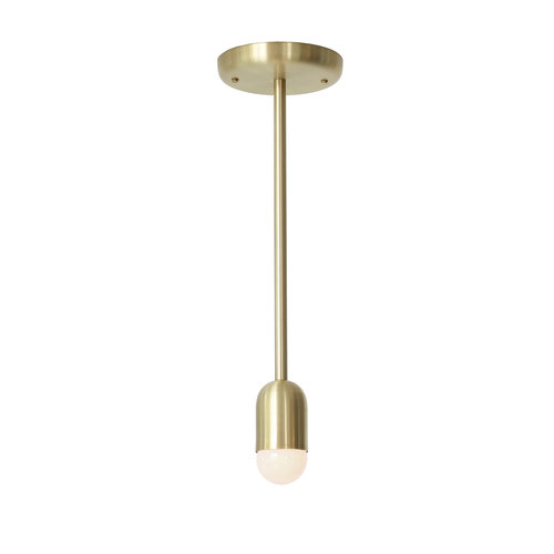 Cedar and Moss Petite Rod Brass