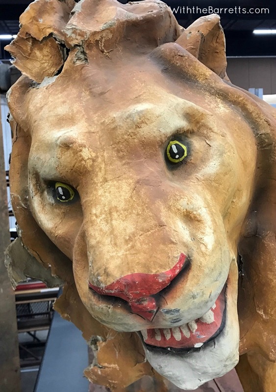 Paper Mache Lion