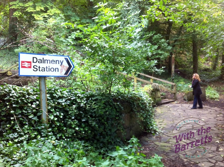 Dalmeny Station sign