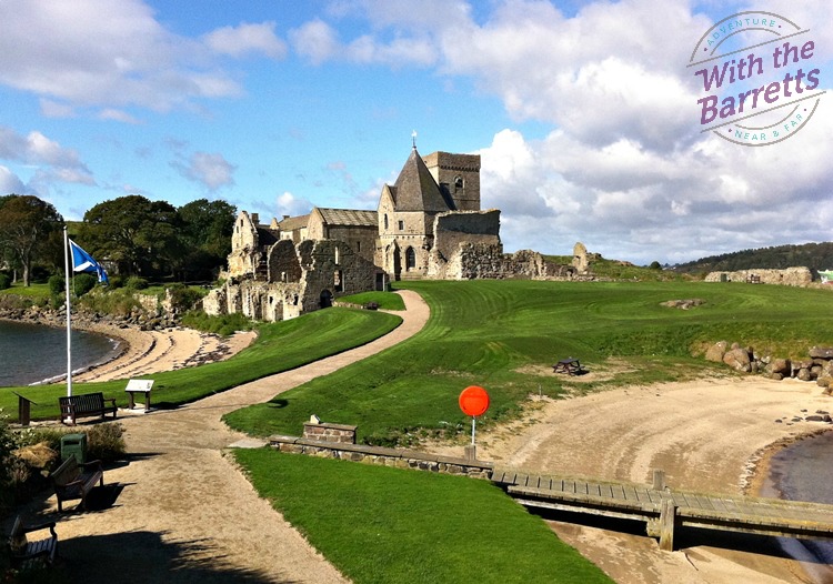 Inchcolm Abbey from Visitor's Center