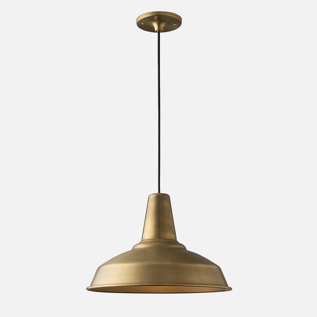 Schoolhouse Electric Brass Pendant