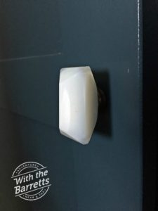 Knob close up