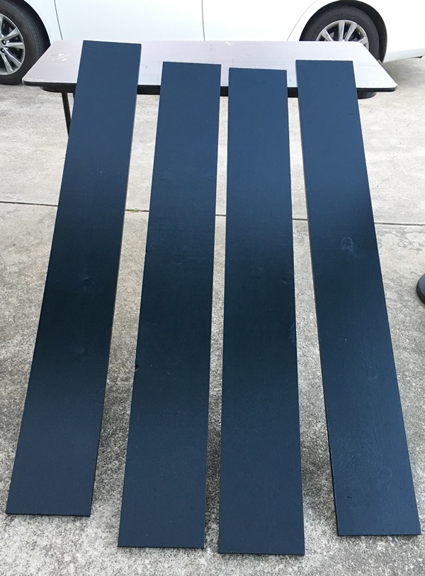 Painted Shelves