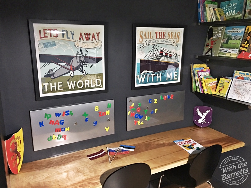 Grandboys' Desk Wall
