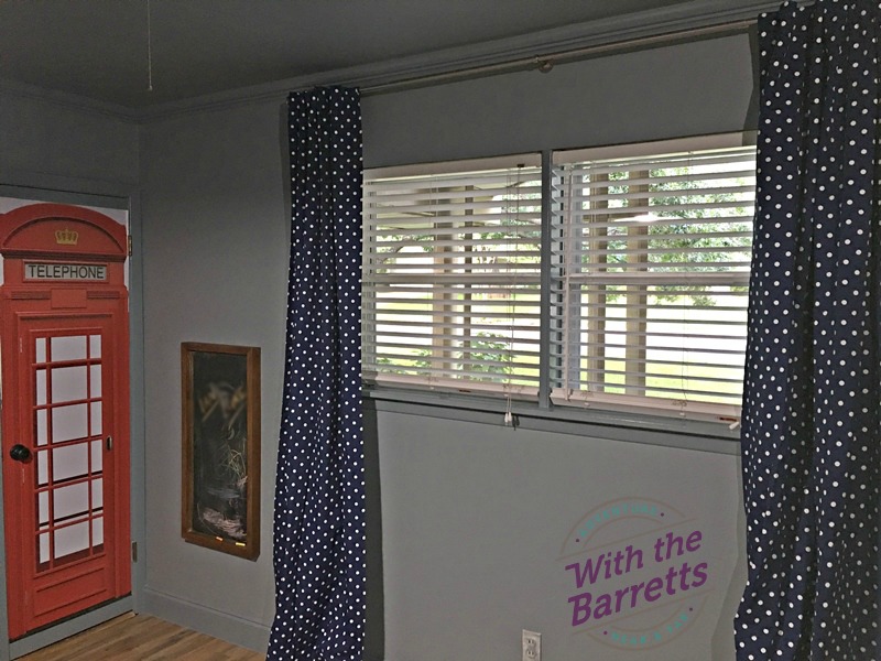 Polkadot curtains