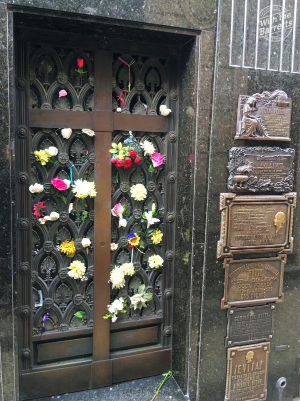 Resting Place of Eva Peron