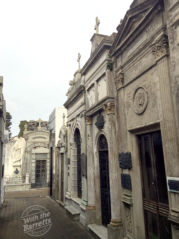Crowded mausoleums