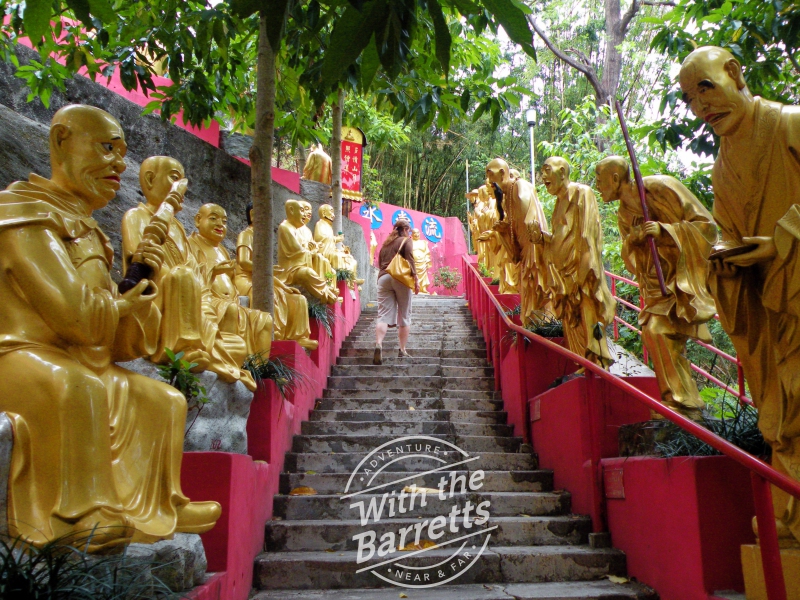 Stairs and arhats