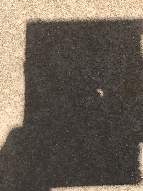 Image on concrete
