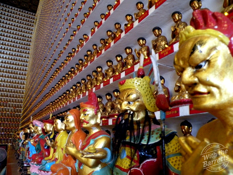 Arhats guarding Buddhas