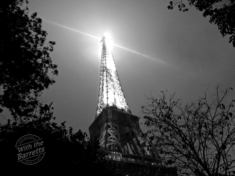 Eiffel Tower at night