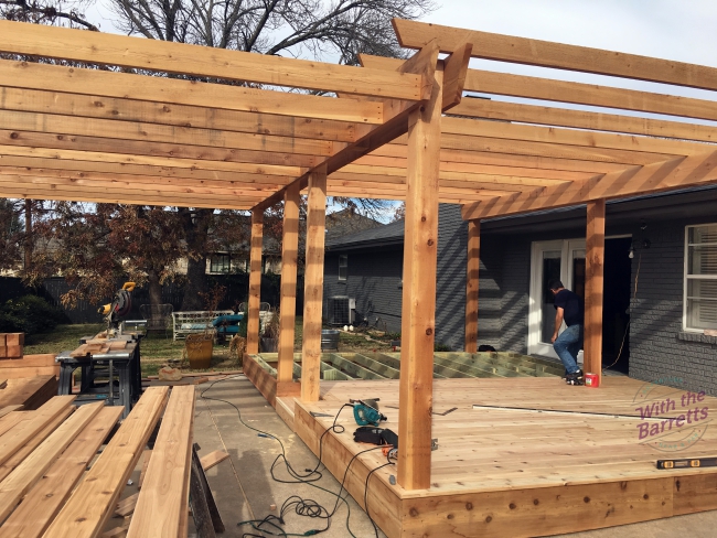pergola beginning