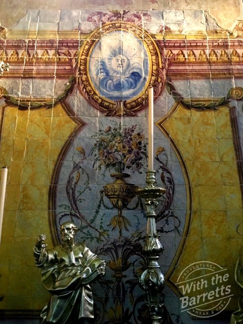 Altar shrine at St. Antonio