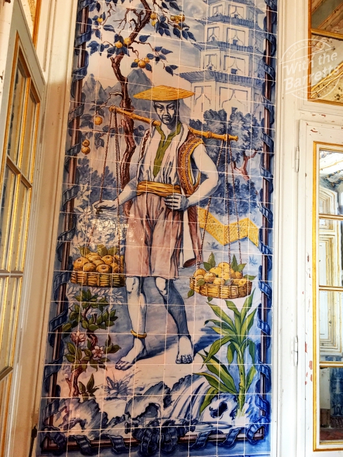 2nd interior tile panel at Queluz